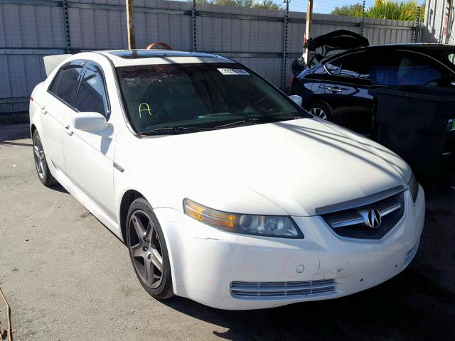 19UUA66226A062384 - 2006 ACURA 3.2TL WHITE photo 1