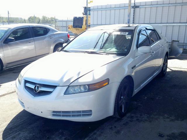 19UUA66226A062384 - 2006 ACURA 3.2TL WHITE photo 2