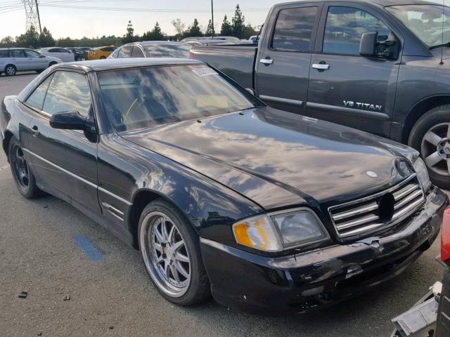 WDBFA68F2YF190183 - 2000 MERCEDES-BENZ SL 500 BLACK photo 1