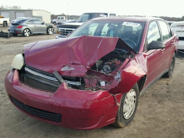 1G1ZS58F07F223257 - 2007 CHEVROLET MALIBU LS 栗色 照片 2