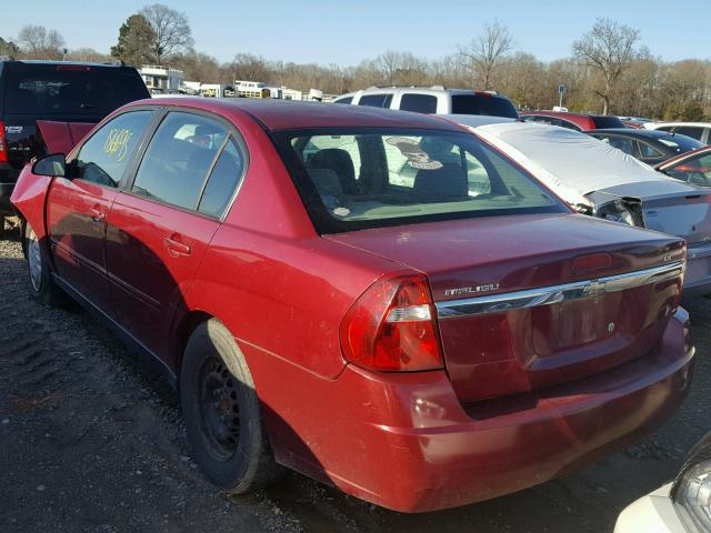 1G1ZS58F07F223257 - 2007 CHEVROLET MALIBU LS 栗色 照片 3