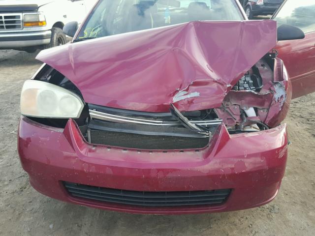 1G1ZS58F07F223257 - 2007 CHEVROLET MALIBU LS 栗色 照片 7