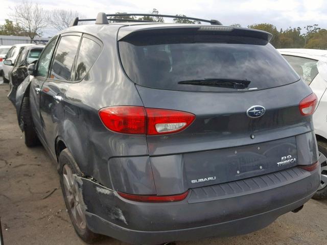 4S4WX85D174404438 - 2007 SUBARU B9 TRIBECA GRAY photo 3