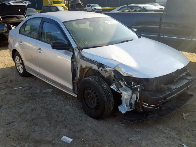 3VW1K7AJ2CM363106 - 2012 VOLKSWAGEN JETTA BASE 银色 照片 1