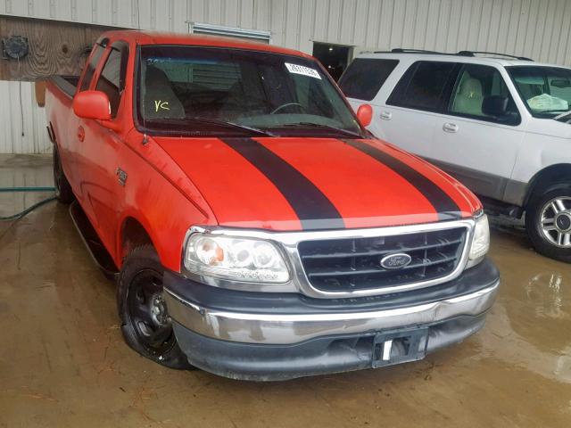 1FTRX17W72KC00190 - 2002 FORD F150 RED photo 1