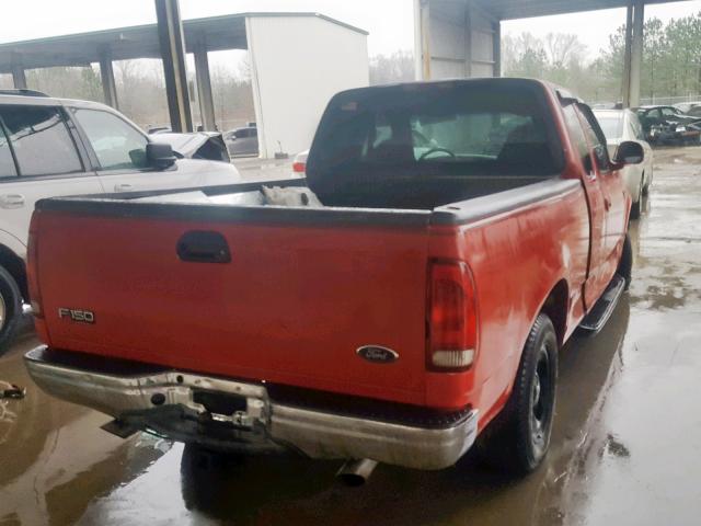 1FTRX17W72KC00190 - 2002 FORD F150 RED photo 4