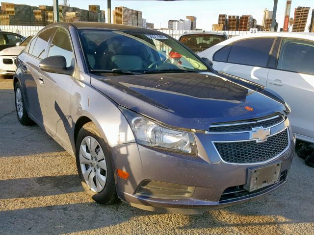 1G1PA5SG5E7182806 - 2014 CHEVROLET CRUZE LS BLUE photo 1