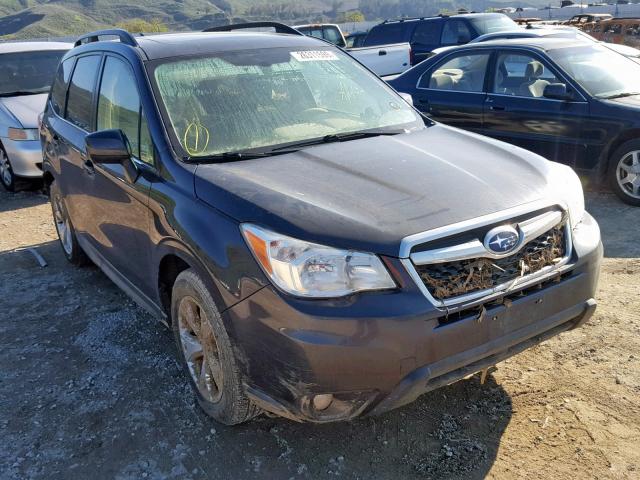 JF2SJAHC5GH455675 - 2016 SUBARU FORESTER 2 GRAY photo 1