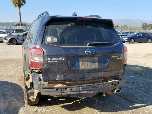 JF2SJAHC5GH455675 - 2016 SUBARU FORESTER 2 GRAY photo 9