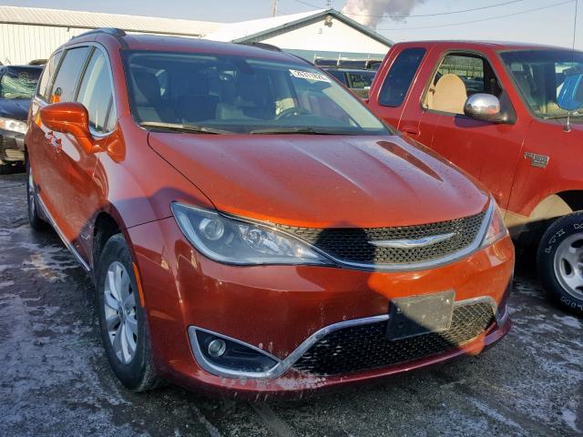 2C4RC1EG8JR293499 - 2018 CHRYSLER PACIFICA T ORANGE photo 1