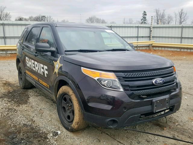 1FM5K8AR5DGC40911 - 2013 FORD EXPLORER P BROWN photo 1