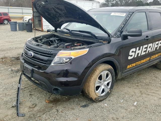 1FM5K8AR5DGC40911 - 2013 FORD EXPLORER P BROWN photo 9