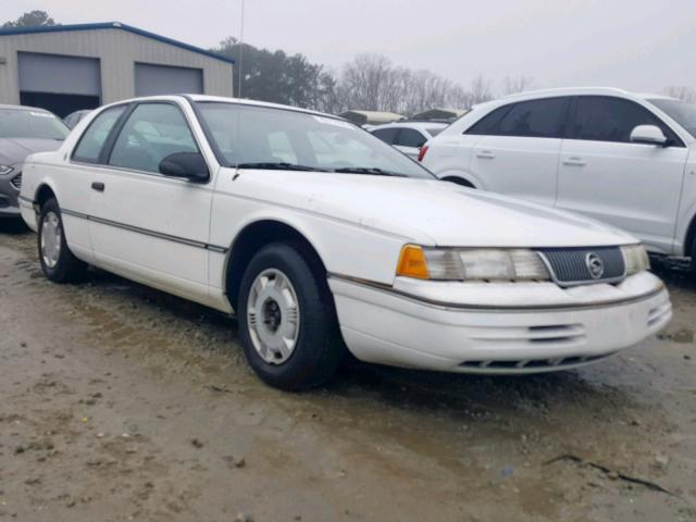 1MEPM6045MH657147 - 1991 MERCURY COUGAR LS WHITE photo 1