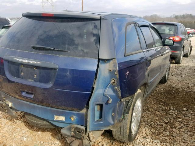 2C4GM48L25R424236 - 2005 CHRYSLER PACIFICA BLUE photo 4