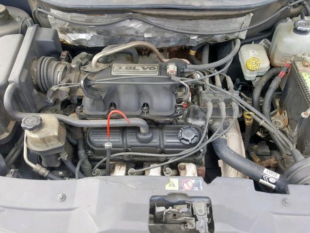 2C4GM48L25R424236 - 2005 CHRYSLER PACIFICA BLUE photo 7