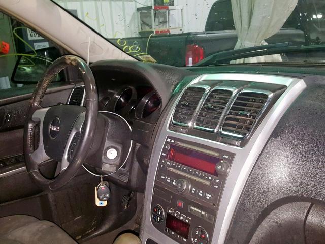 1GKER13768J222398 - 2008 GMC ACADIA SLE RED photo 9