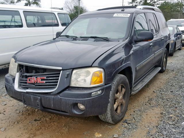 1GKET12S646174423 - 2004 GMC ENVOY XUV BLACK photo 2