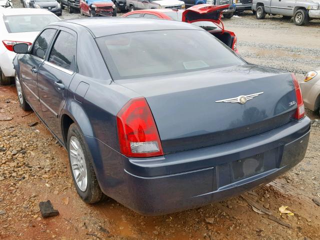 2C3KA43R87H822255 - 2007 CHRYSLER 300 BLACK photo 3