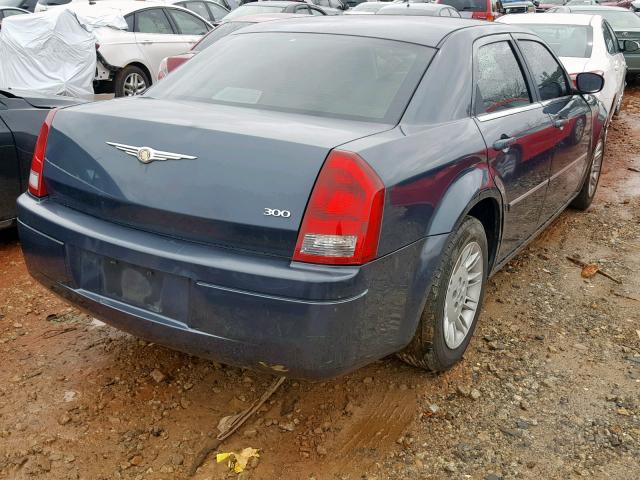 2C3KA43R87H822255 - 2007 CHRYSLER 300 BLACK photo 4