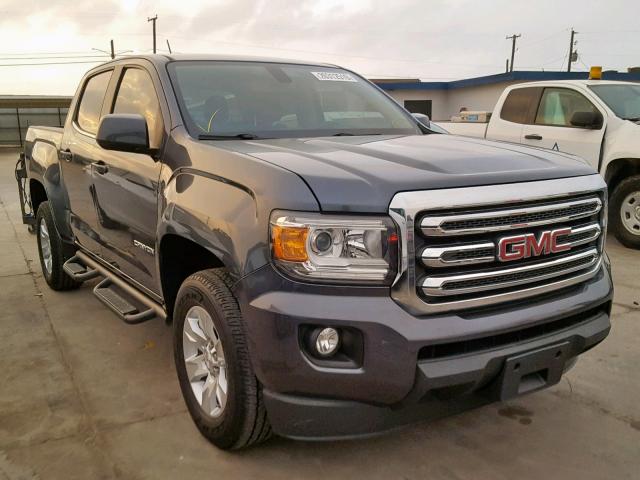 1GTG5BEA5F1160214 - 2015 GMC CANYON SLE CHARCOAL photo 1