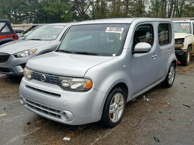 JN8AZ2KR1CT255006 - 2012 NISSAN CUBE BASE SILVER photo 2