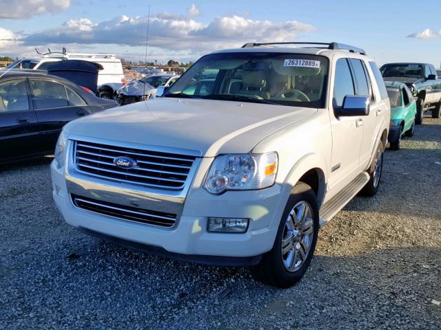 1FMEU65806ZA25279 - 2006 FORD EXPLORER L WHITE photo 2