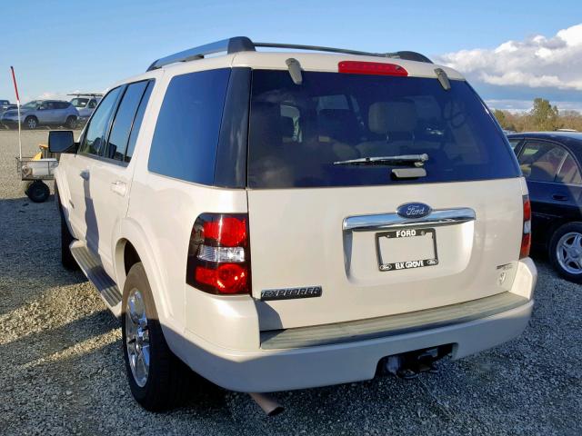 1FMEU65806ZA25279 - 2006 FORD EXPLORER L WHITE photo 3