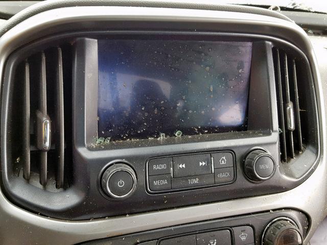 1GCPTCE14G1393501 - 2016 CHEVROLET COLORADO L RED photo 9