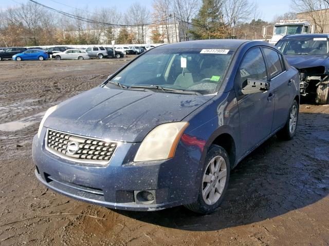 3N1AB61E77L615530 - 2007 NISSAN SENTRA 2.0 BLUE photo 2