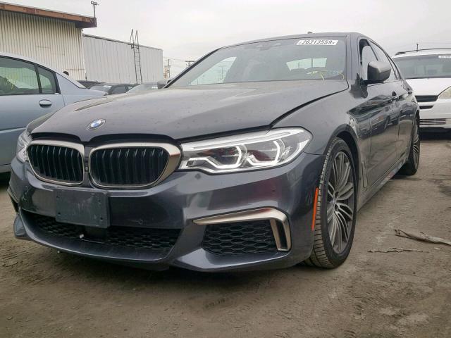 WBAJB9C59JG463979 - 2018 BMW M550XI BLACK photo 2