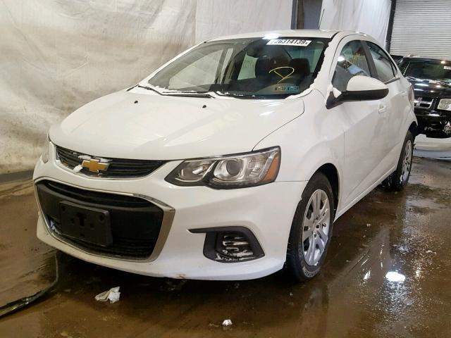 1G1JB5SG3H4142250 - 2017 CHEVROLET SONIC LS 白色 照片 2