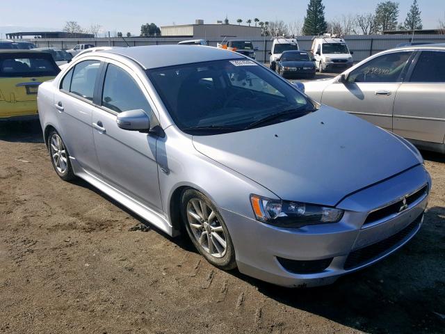 JA32U2FU7FU026940 - 2015 MITSUBISHI LANCER ES SILVER photo 1