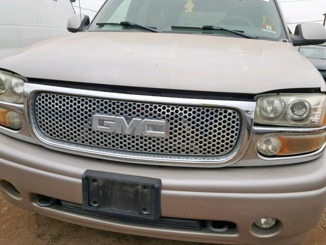 1GKEK63U04J222494 - 2004 GMC YUKON DENA GRAY photo 9