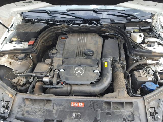 WDDGF4HB0DR258522 - 2013 MERCEDES-BENZ C 250 WHITE photo 7