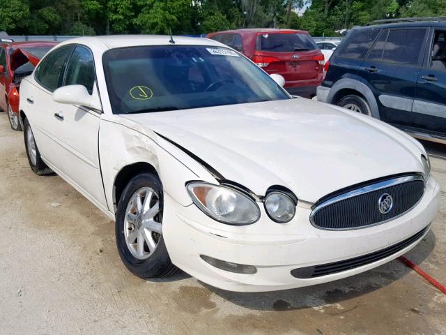 2G4WD532551229323 - 2005 BUICK LACROSSE C WHITE photo 1