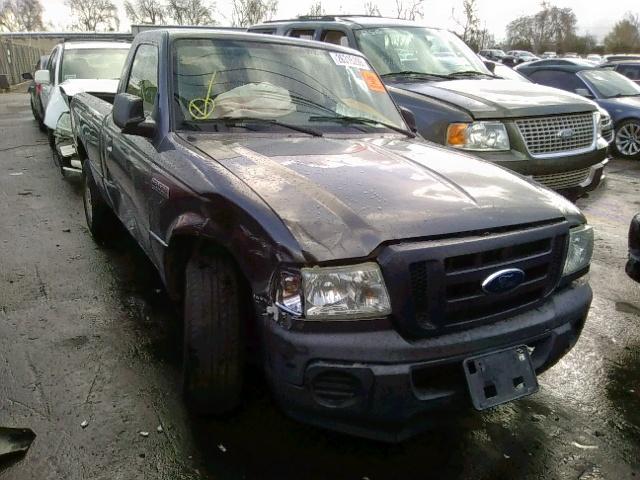 1FTYR10D28PA42609 - 2008 FORD RANGER CHARCOAL photo 1