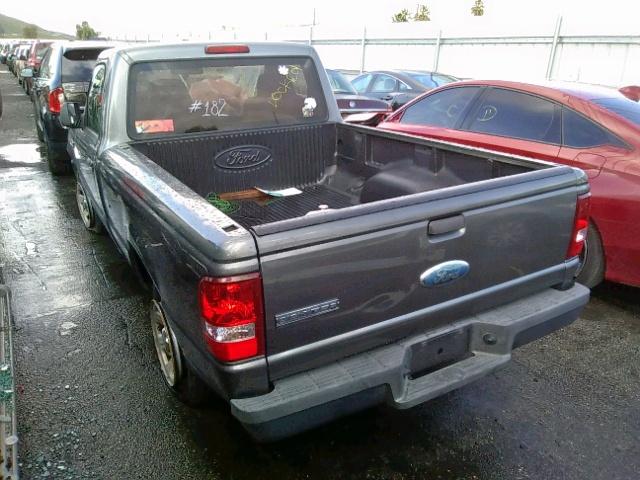 1FTYR10D28PA42609 - 2008 FORD RANGER CHARCOAL photo 3