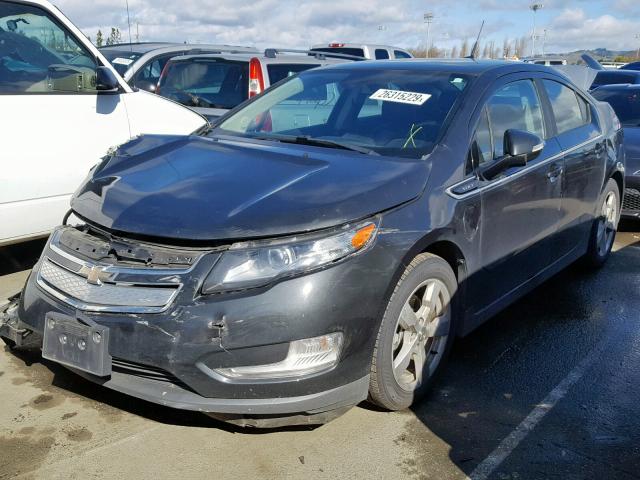 1G1RF6E44EU165711 - 2014 CHEVROLET VOLT GRAY photo 2