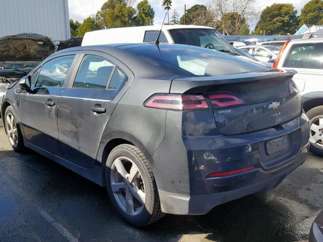 1G1RF6E44EU165711 - 2014 CHEVROLET VOLT GRAY photo 3