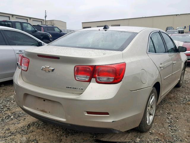 1G11B5SL0EF107002 - 2014 CHEVROLET MALIBU LS BEIGE photo 4