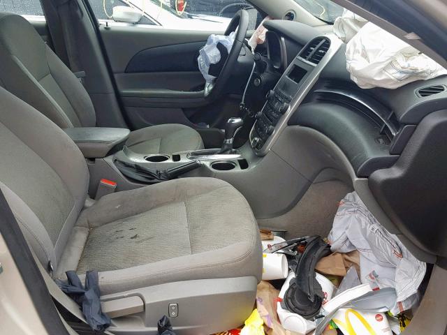 1G11B5SL0EF107002 - 2014 CHEVROLET MALIBU LS BEIGE photo 5