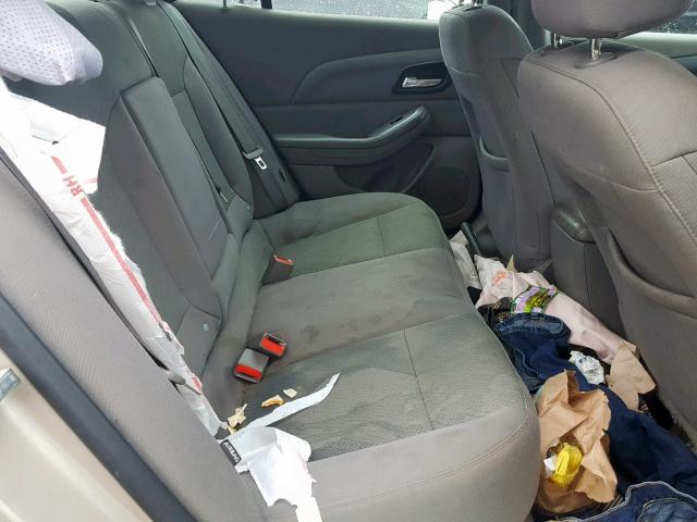 1G11B5SL0EF107002 - 2014 CHEVROLET MALIBU LS BEIGE photo 6