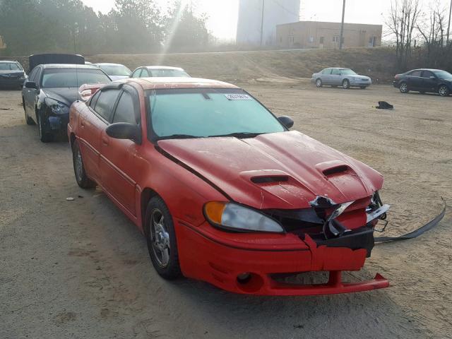 1G2NW52E23C192216 - 2003 PONTIAC GRAND AM G RED photo 1