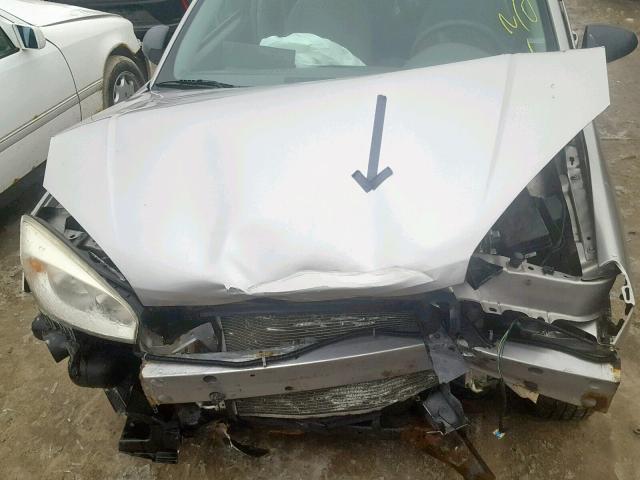 1G1ZS68NX7F198705 - 2007 CHEVROLET MALIBU MAX ნაცრისფერი ფოტო 7