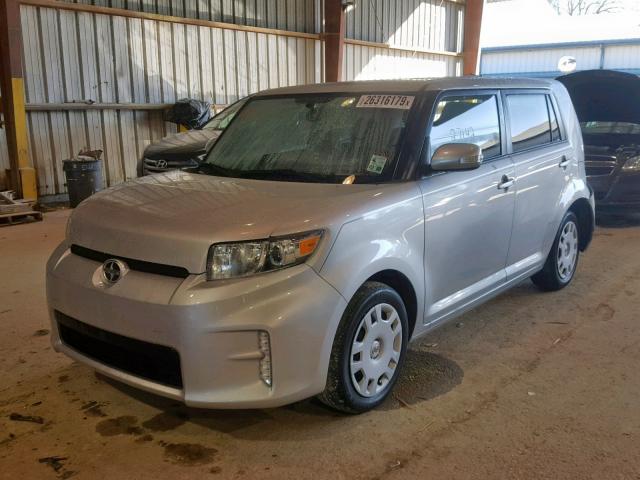 JTLZE4FE2DJ047182 - 2013 TOYOTA SCION XB 银色 照片 2