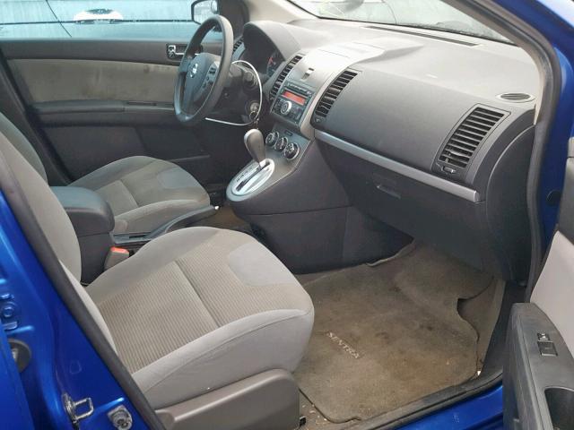 3N1AB6AP3AL601679 - 2010 NISSAN SENTRA 2.0 BLUE photo 5