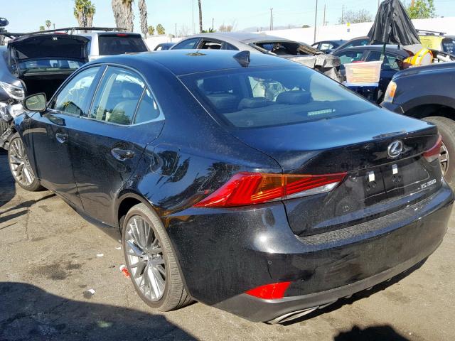 JTHBA1D22J5083599 - 2018 LEXUS IS 300 BLACK photo 3