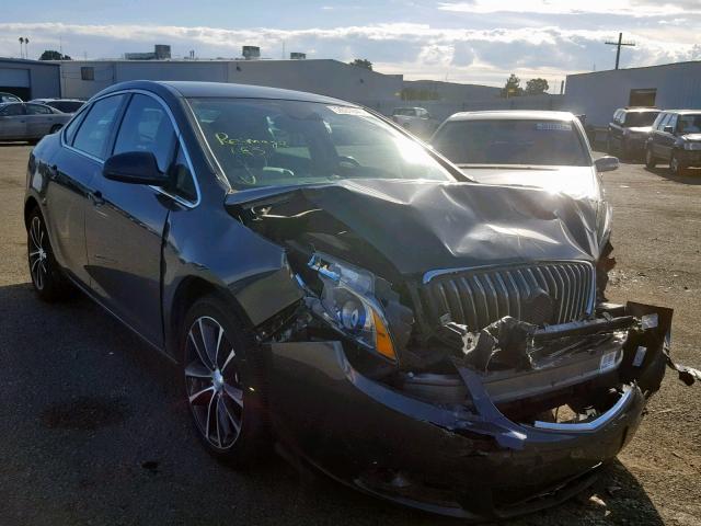 1G4PR5SK2H4122035 - 2017 BUICK VERANO SPO GRAY photo 1