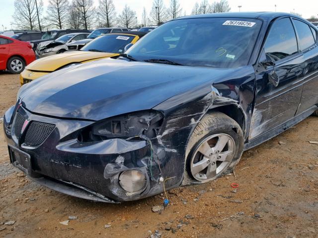 2G2WP552571192208 - 2007 PONTIAC GRAND PRIX BLACK photo 9