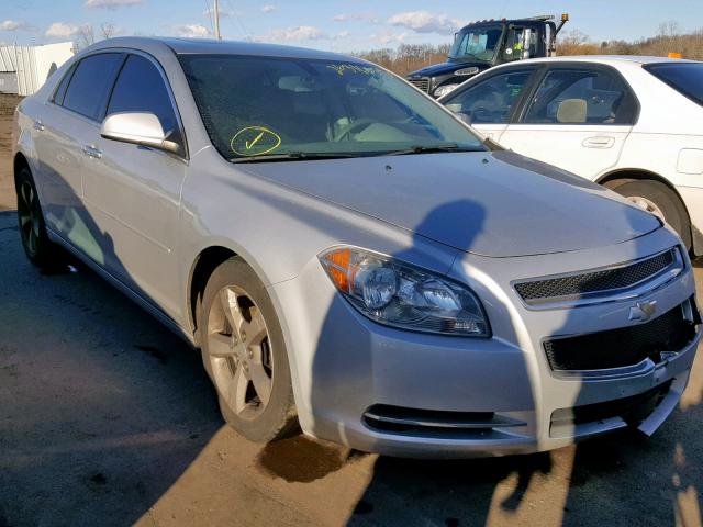 1G1ZC5EU3CF396961 - 2012 CHEVROLET MALIBU 1LT ვერცხლისფერი ფოტო 1